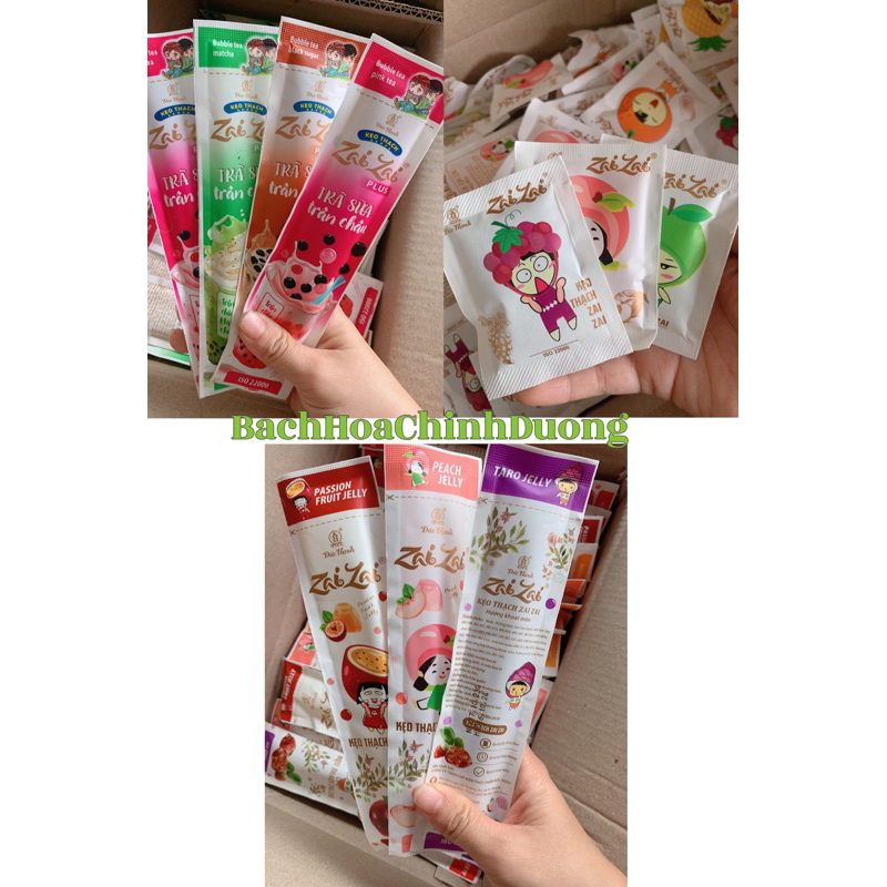 1kg thạch zai zai Đức Hạnh nhiều vị thơm ngon