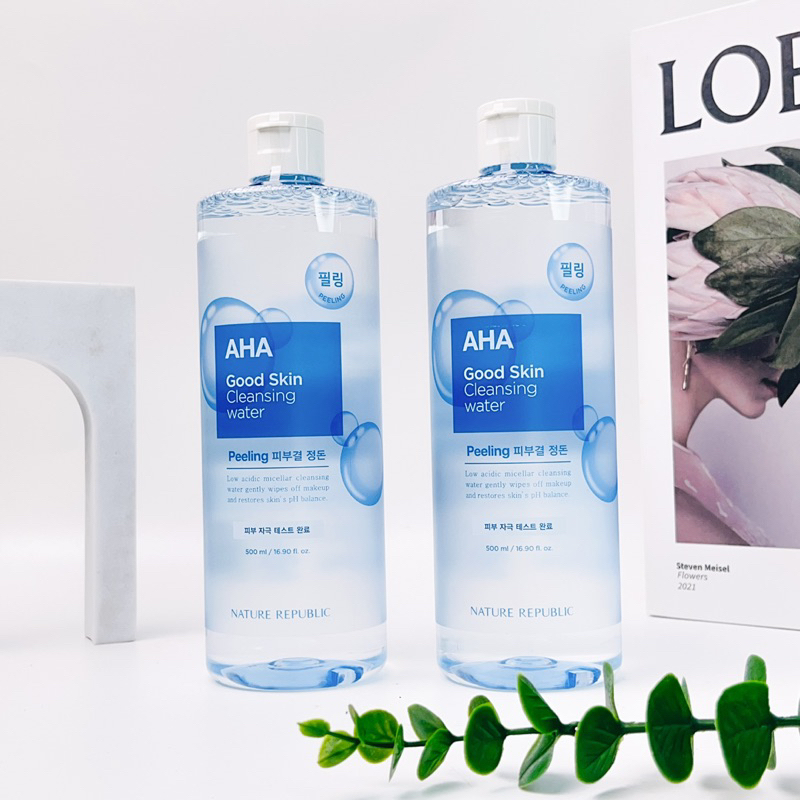 Nước tẩy trang Nature Republic Good Skin Mineral Ampoule Cleansing Water 500ml