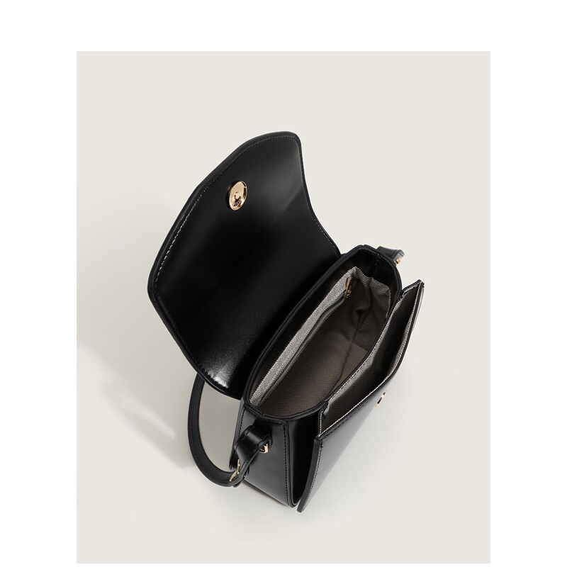 Túi dáng vuông da lỳ đẹp xách tay, đeo vai