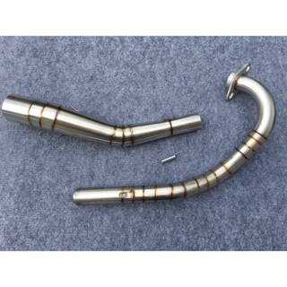 Cổ Tăng 2 Khúc Gắn Lon Pô Độ Size 32 Đến 38 Dành Cho Exciter 150 Innox 304