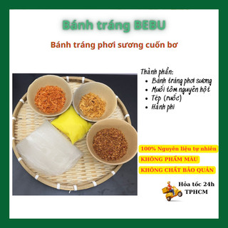 [ Giao Hàng Hoả Tốc ] Bánh tráng cuốn bơ