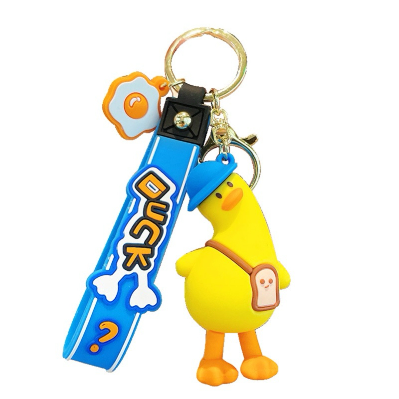 Móc khoá cao cấp chú Vịt thời trang đeo túi bánh xinh xắn - Móc Khoá Khánh Vinh