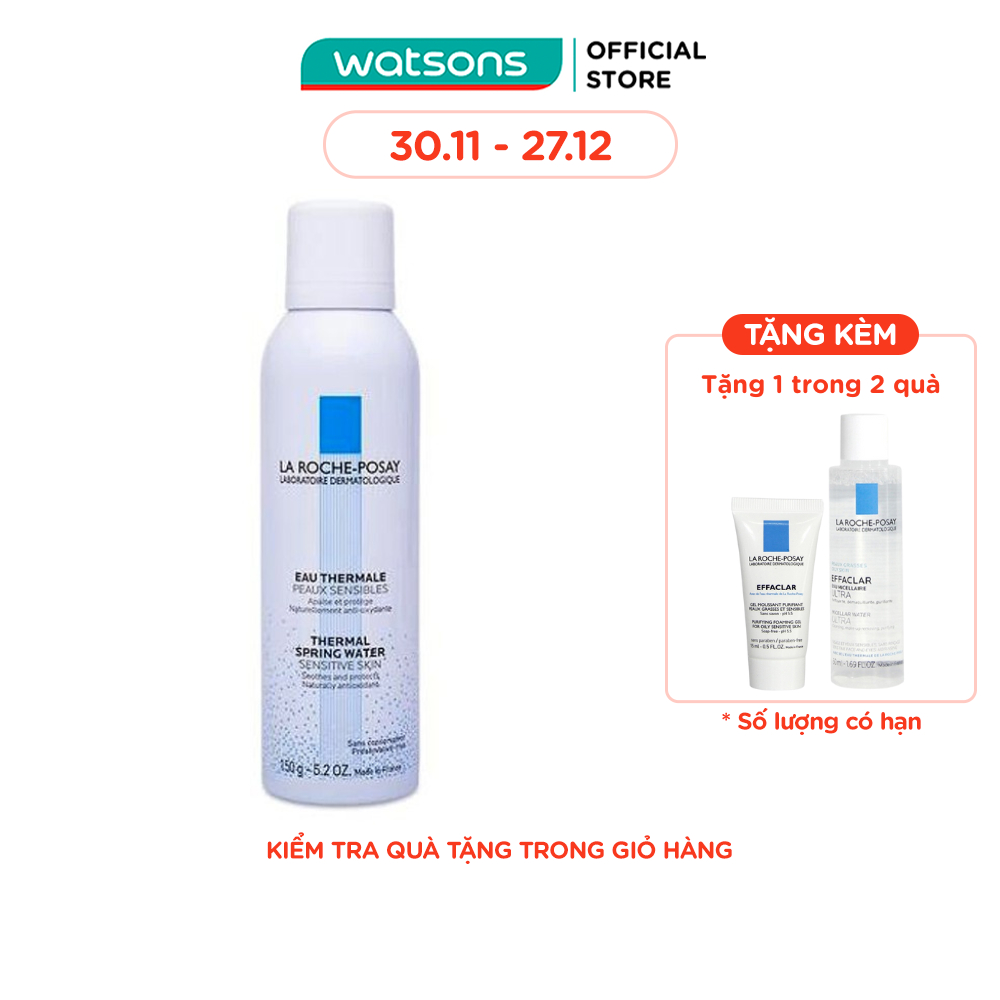 Nước Xịt Khoáng La Roche-Posay Giúp Làm Dịu & Bảo Vệ Da 150ml