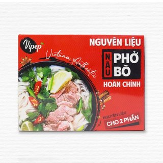 Nguyên Liệu Nấu Phở Bò Hoàn Chỉnh Vipep 185G - Gia vị Vipep