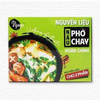 Nguyên Liệu Nấu Phở Chay Hoàn Chỉnh Vipep 185G - Gia vị Vipep