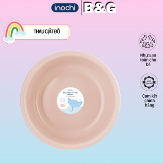 Thau chậu nhựa cao cấp Notoro 60cm Inochi, thau nhựa lớn giặt đồ, nhựa nguyên sinh an toàn, tiện lợi