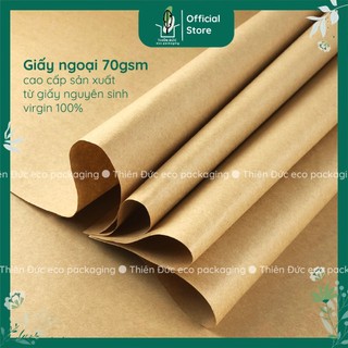  COMBO 50 TỜ GIẤY XI MĂNG NGOẠI 102x73 cm  GIẤY KRAFT NHẬT   DÀY DAI MỊN Bọc Hàng Tiêu Chuẩn  Định Lượng 75gsm  