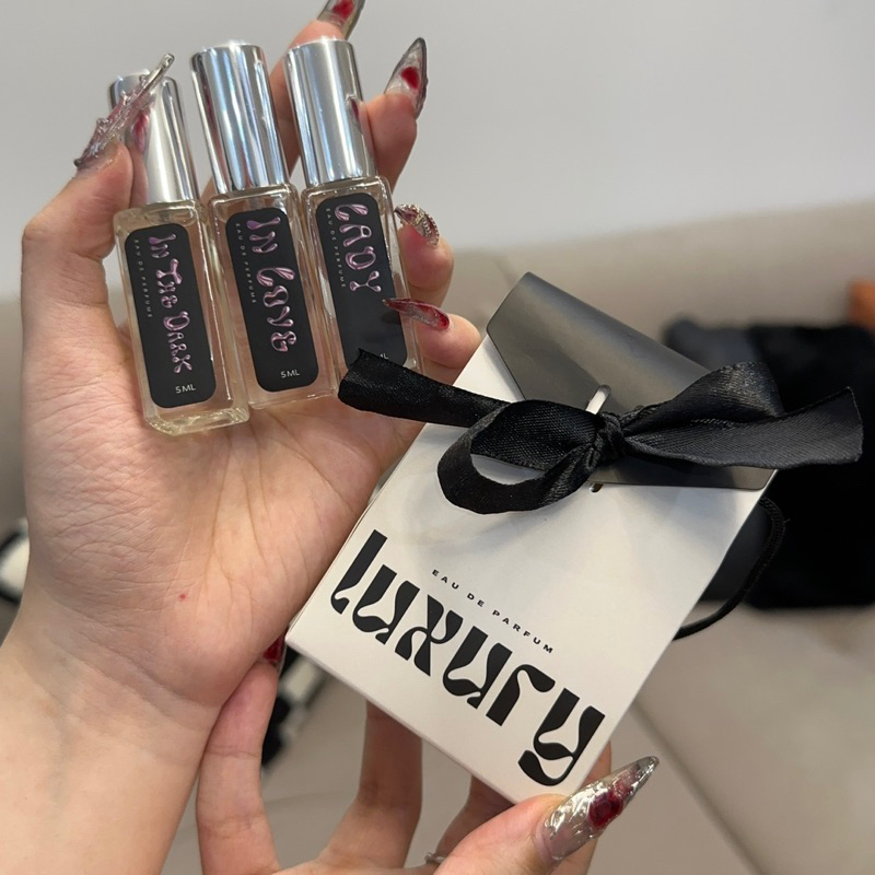 3 CHAI TINH DẦU NƯỚC HOA 5ML LƯU HƯƠNG 8-14 TIẾNG