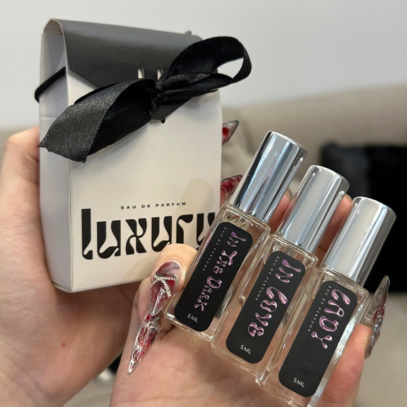 3 CHAI TINH DẦU NƯỚC HOA 5ML LƯU HƯƠNG 8-14 TIẾNG