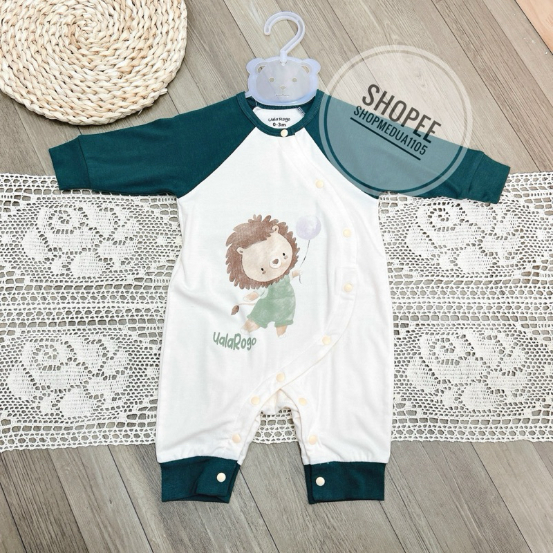 - Body dài tay vải peptit mềm mịn