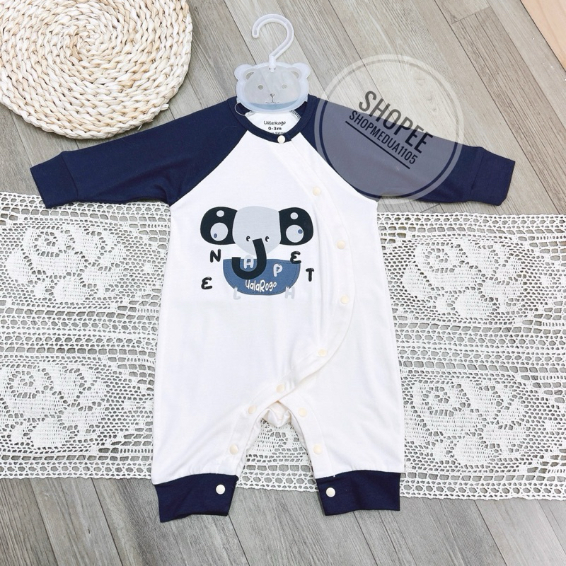 - Body dài tay vải peptit mềm mịn