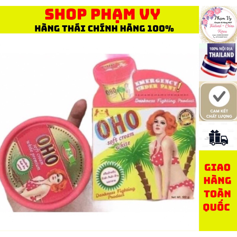 KEM OHO THOA RẠN DA, THÂM MONG, BẸN, ĐÙI THÁI LAN [SẴN]