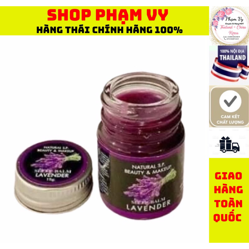 DẦU LAVENDER GIÚP NGỦ NGON THAILAN