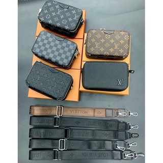 Túi đeo chéo nam nữ unisex size 18 anpha fullbox LV super Smano bags hỏa tốc