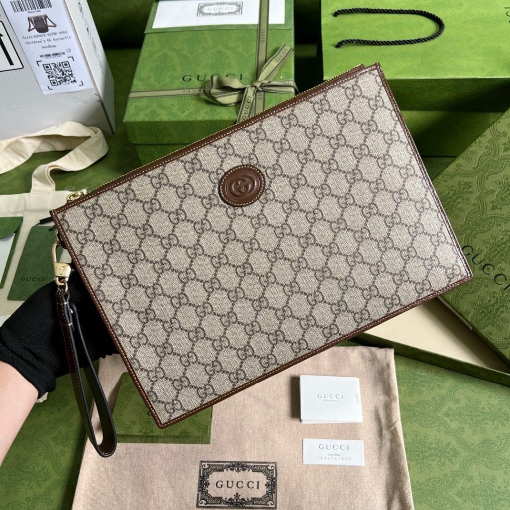 Ví Clutch cầm tay nam nữ unisex size 30 họa tiết ophidia fullbox super vip Smano bags hỏa tốc