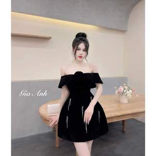 [HOT] Đầm Nhung Body Tay Dài Cổ Lọ Hoạ Tiết Ngựa Vằn Thiết Kế Ôm Sát Tôn Dáng BG161220 mới nè