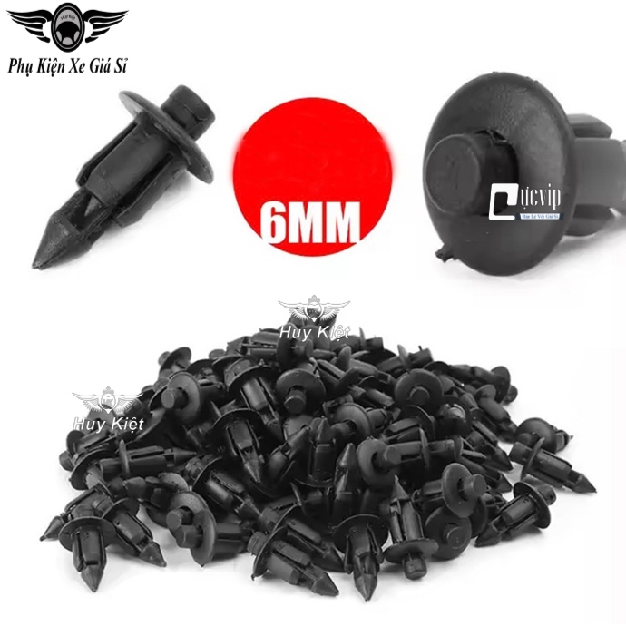 Ốc Bấm Dàn Áo, Chốt Bấm Dàn Nhựa 6Li, 8Li Gắn Xe Winner - Exciter 150 - Vario - AirBlade AB - Vision 6362