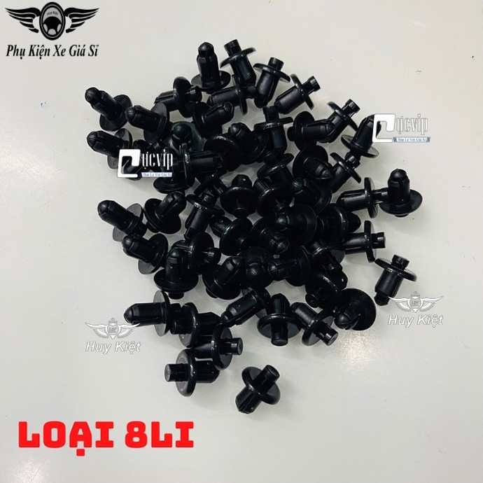 Ốc Bấm Dàn Áo, Chốt Bấm Dàn Nhựa 6Li, 8Li Gắn Xe Winner - Exciter 150 - Vario - AirBlade AB - Vision 6362