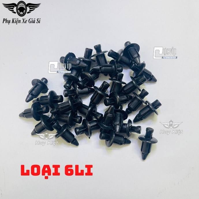 Ốc Bấm Dàn Áo, Chốt Bấm Dàn Nhựa 6Li, 8Li Gắn Xe Winner - Exciter 150 - Vario - AirBlade AB - Vision 6362