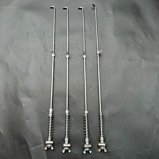 Đũa thắng inox 304 CNC gắn nhiều dòng xe DR, W, Fu led, Ws110 kèm lò xo và chốt inox salaya