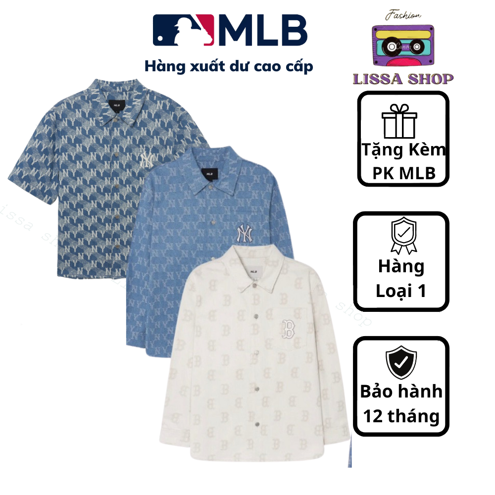 Set Áo, Quần denim tay ngắn Cube Monogram Print mẫu mới nhất dành cho nam và nữ