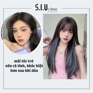 [LINE DÁN] Tóc giả highlight dán giống tóc thật dài 65cm siuschoice