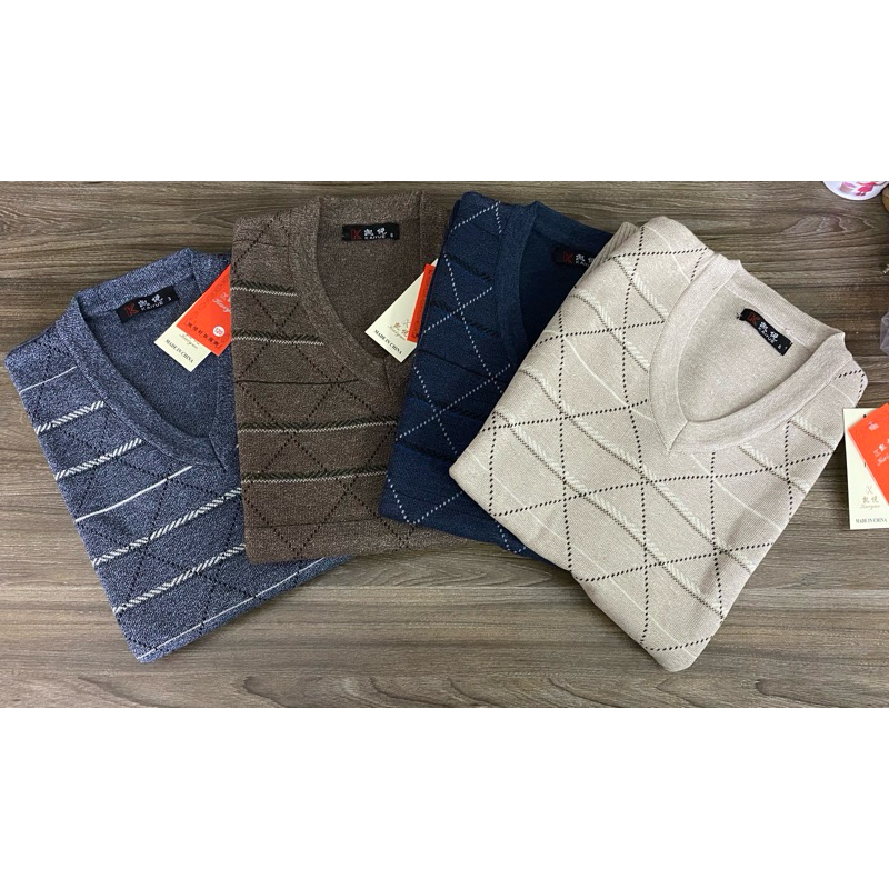 Áo GiLe Len Nam Trung Niên Hoạ Tiết nhiều mẫu tặng bố tặng ông thu đông