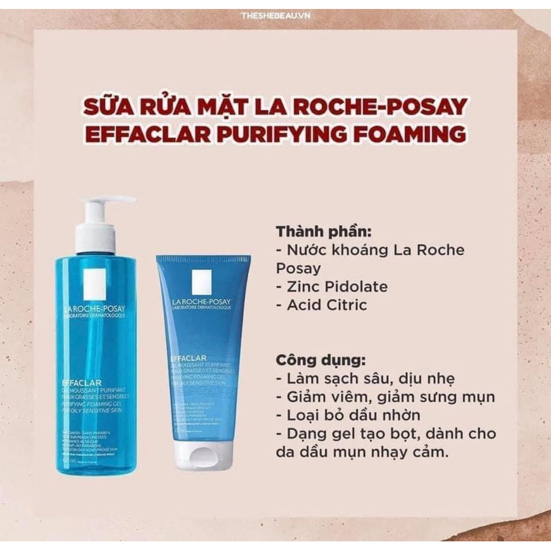 Set dưỡng da La roche-posay minisize