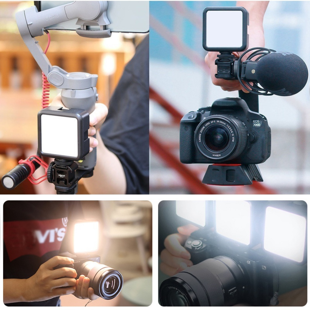 Đèn LED trợ sáng quay video, chụp ảnh, livestream, làm phim, Vlog mini WR01