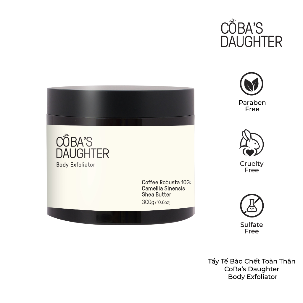 Combo Gel Dưỡng Da Nha Đam và Tẩy Tế Bào Chết Toàn Thân Hương Matcha CoBa’s Daughter