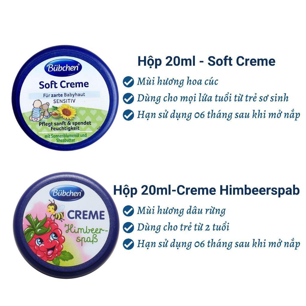 Kem nẻ Bubchen kem dưỡng ẩm da mặt body toàn thân buchen Đức an toàn cho da em bé da nhạy cảm