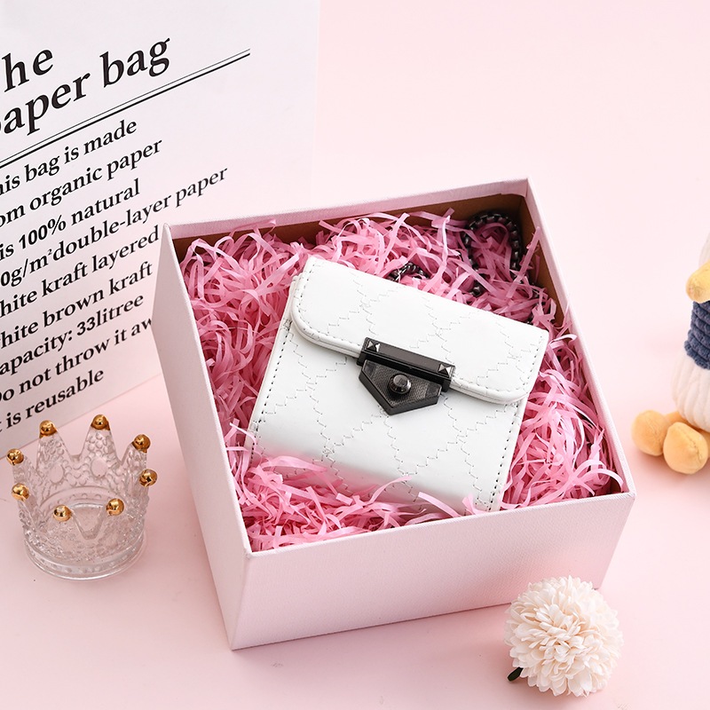 Rơm lót hộp quà, giấy vụn trang trí sợi nhỏ 2-3mm 1kg nhiều màu