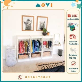 Giá treo quần áo, kệ treo quần áo, kệ Montessori Movi