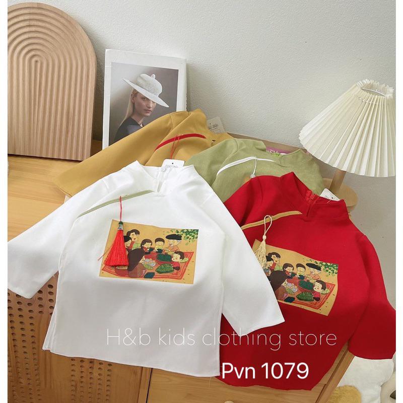 GIA ĐÌNH Áo dài cho bé mã 5070