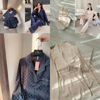 TỔNG HỢP ĐỒ BỘ NGỦ NỮ PYJAMA LỤA DÀI QUẦN DÀI HOẠ TIẾT CUTE DỄ THƯƠNG CAO CẤP