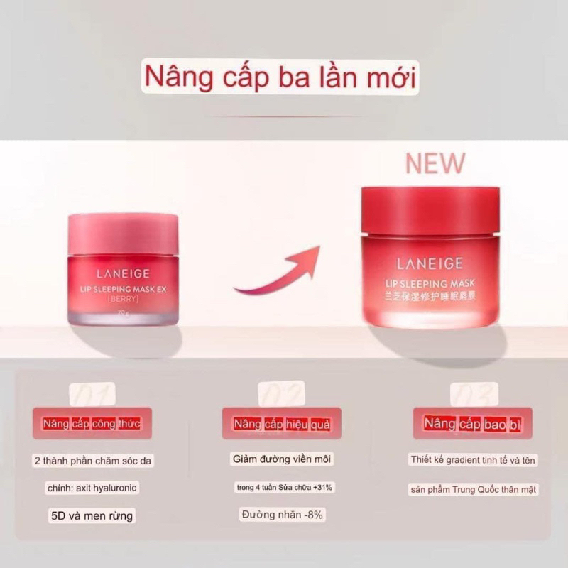 Mặt nạ ngủ môi Laneige 20g