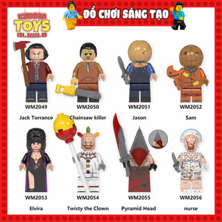 Xếp hình Minifigure các nhân vật trong phim kinh dị ngày lễ Halloween - Đồ Chơi Lắp Ghép Sáng Tạo - WM6101