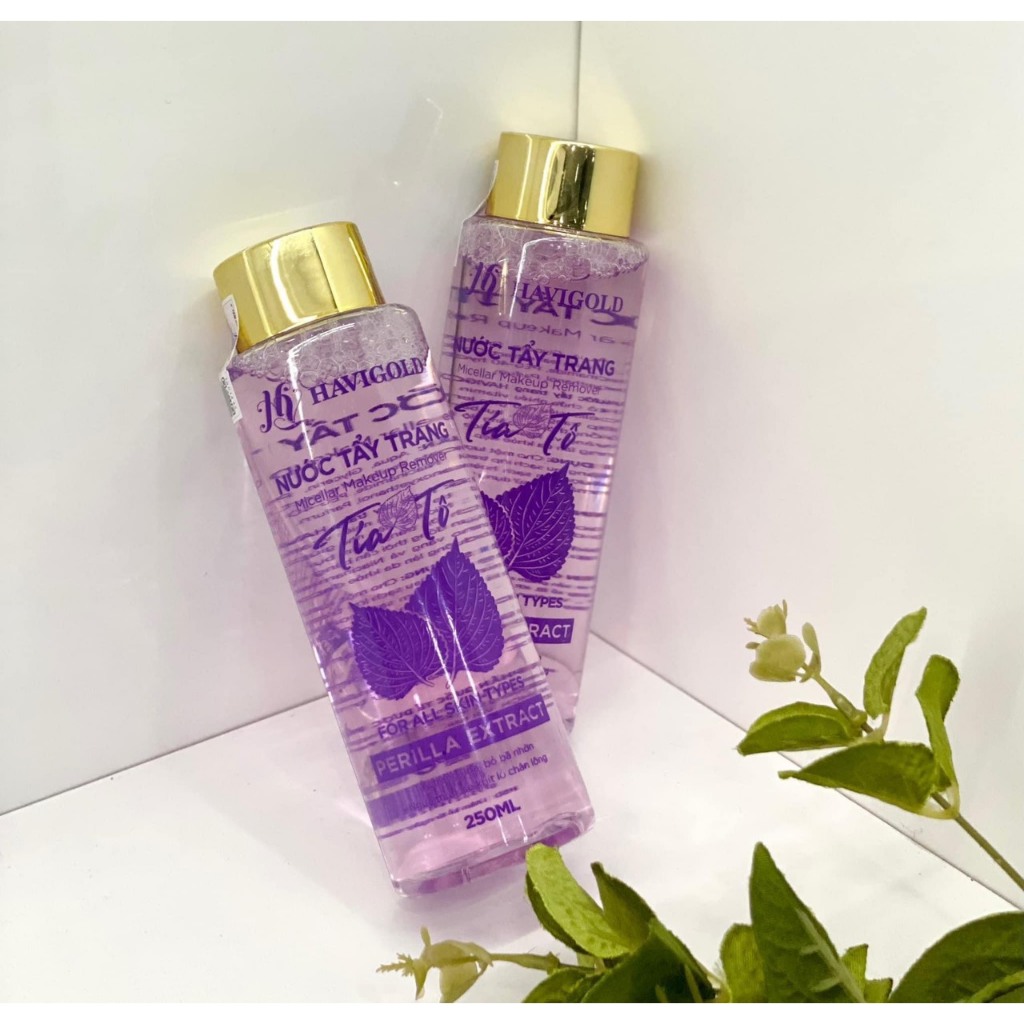 Nước tẩy trang tía tô HAVIGOLD 250ml