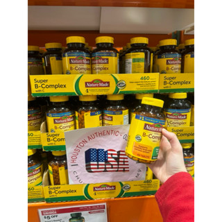    ĐỦ BILL STORE + AIR  Viên uống bổ sung vitamin B tổng hợp Nature Made Super Complex 460 Viên _ Live mua hàng tại Mỹ 