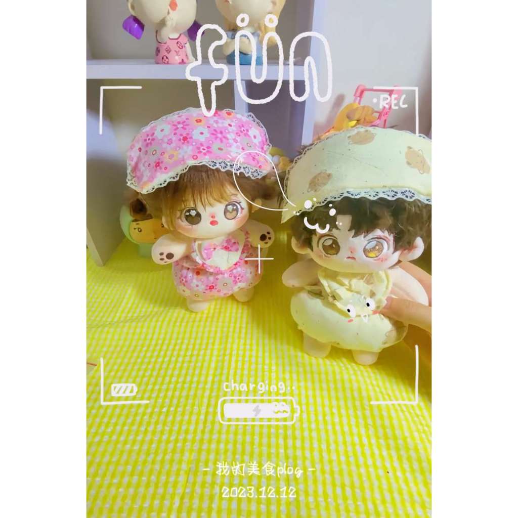 Bỉm cho doll, Outfit cho doll 20cm (Chỉ Outfit không kèm doll)