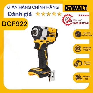 Máy siết bulong dùng pin Dewalt Dcf922- Bản chính hãng bảo hành 3 năm