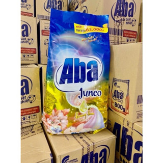  Bột giặt nhiệt hương hoa ABA Junco 5,3kg  sạch tinh tơm 5,7kg 