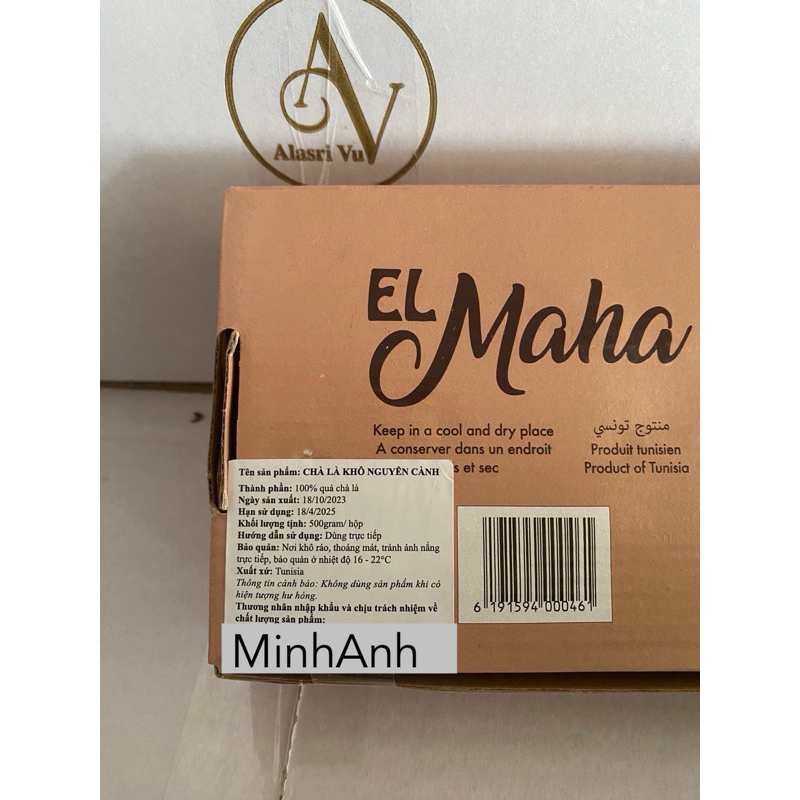 500g Chà là nguyên cành Tuinisia