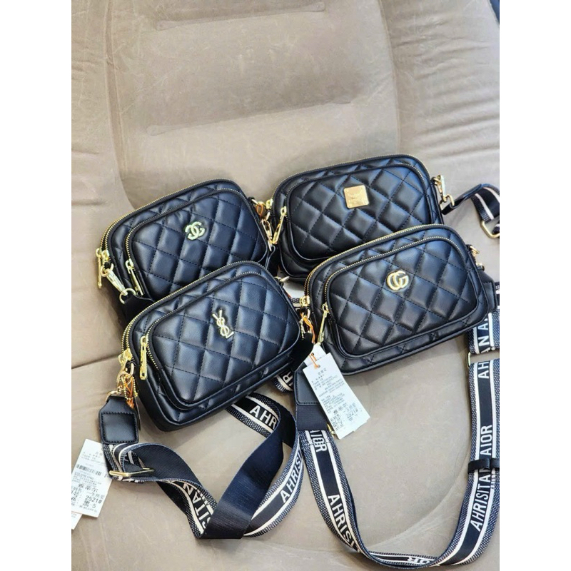 Túi đẹp nhiều ngăn dây bảng to Rosabeli