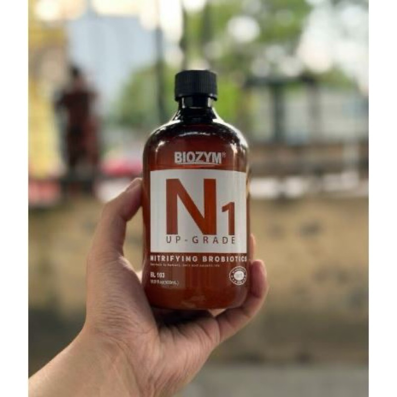 Vi sinh Biozym N1 - khử mùi tanh ổn định ph | trong nước vi sinh cao cấp cho bể cá hồ thuỷ sinh n1 multibio extrabio