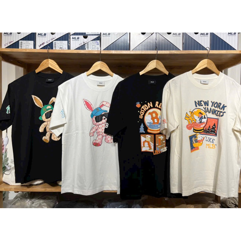 Tee thỏ - Áo Thun MLB New York Yankees Tshirt 3ATSQ0131-50BKS thanh lý
