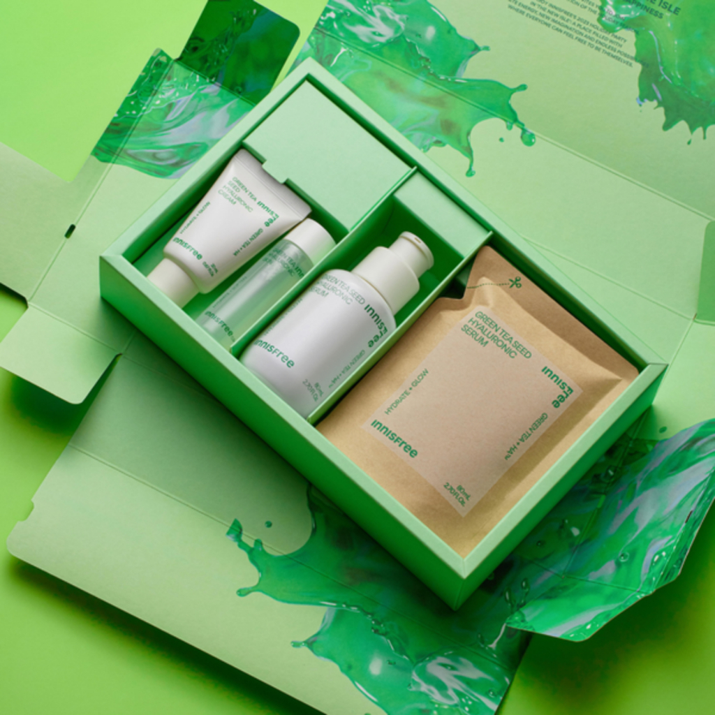 Tinh chất dưỡng ẩm INNISFREE Green Tea Seed Hyaluronic Serum 80mL