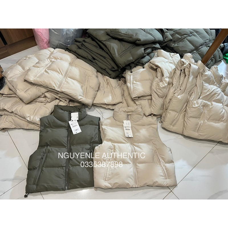 Áo phao gile Zara Authentic