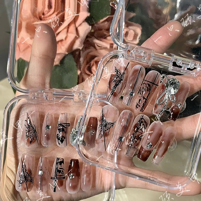 Charm nơ trang trí móng cực xinh bán lẻ 1 cái