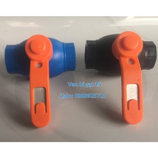 Van bi tay gạt ppr 25 - van gạt nước nóng 25-